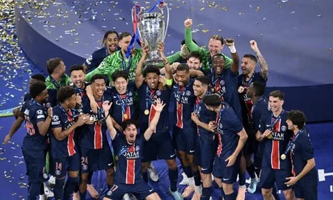 Kỷ lục tiền thưởng C1 gọi tên PSG, lịch sử chờ PSG và Tottenham ở Siêu cúp Châu Âu