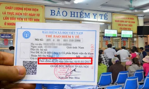 Từ ngày 01/7/2025, người tham gia BHYT 5 năm liên tục được hưởng một quyền lợi chưa từng có