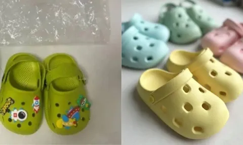 Phát hiện chất gây Dậy Thì Sớm trong nhiều mẫu Dép Nhựa Cho Trẻ, vượt ngưỡng hơn 300 lần cho phép