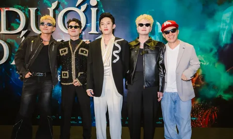Dàn sao Anh Trai Vượt Ngàn Chông Gai đổ bộ thảm đỏ “Dưới đáy hồ", ủng hộ cho Kay Trần và Thanh Duy