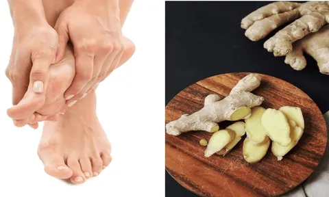 Xoa gừng vào lòng bàn chân trước khi đi ngủ, bạn sẽ nhận thấy những công dụng "thần kỳ" đối với sức khỏe