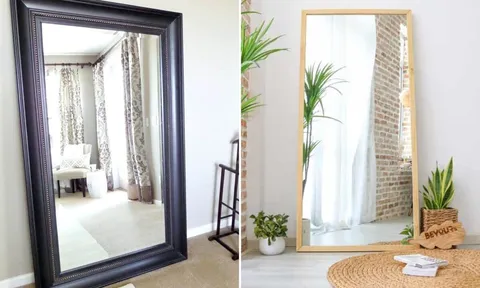 Treo gương ở 5 vị trí này trong nhà là xung khắc ngũ hành, tài lộc tiêu tan