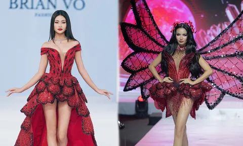 Bùi Xuân Hạnh làm vedette trong BST mới của NTK Brian Võ: Lấy cảm hứng từ trăng máu và nữ thần Hy Lạp