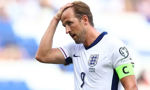 ĐT Anh thắng nhọc, Harry Kane chê mặt sân khô