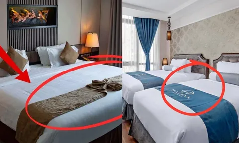 Tấm vải trải ngang giường khách sạn có tác dụng gì? 6 công dụng bất ngờ ít người biết đến