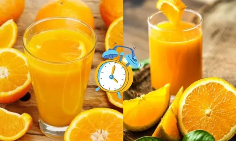 3 thời điểm không nên uống nước cam vì biến chúng từ thực phẩm vàng thành độc hại