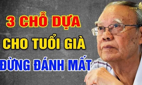 Về già chỗ dựa không phải con cái hay bạn đời: 3 điều này mới thực sự là chỗ dựa lớn nhất