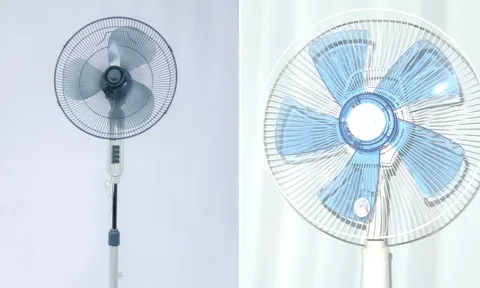 Quạt điện có loại 3 cánh, loại 5 cánh: Loại nào mát hơn, tiết kiệm điện hơn?
