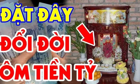 3 dấu hiệu trên bàn thờ điềm báo Ăn Lộc Tổ Tiên: Chuẩn bị phát tài, tiền vào như nước