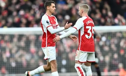 AC Milan đàm phán chiêu mộ Zinchenko và Kiwior từ Arsenal