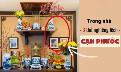 3 thứ trong nhà nghiêng lệch báo trước ngày lụi bại không còn xa, là thứ gì?