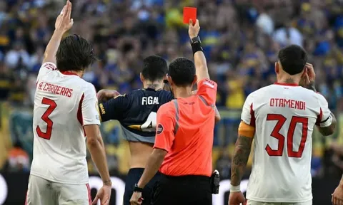 Benfica chia điểm kịch tính với Boca Juniors trong trận cầu 3 thẻ đỏ