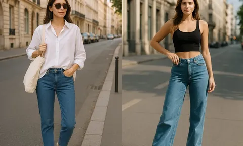 5 mẫu áo “thần thánh” phối cùng quần jeans: Nàng mặc lên là đẹp, chuẩn style hè 2025