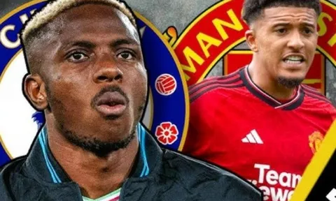 MU có thể "gán" Sancho để đổi lấy Osimhen