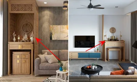 Vị trí tốt nhất đặt bàn thờ ở nhà chung cư, chọn đúng để gia đạo an yên, gia chủ hứng lộc tiền tài
