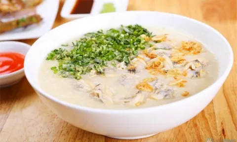 Cách nấu cháo ngao thơm ngon, giải cảm tại nhà