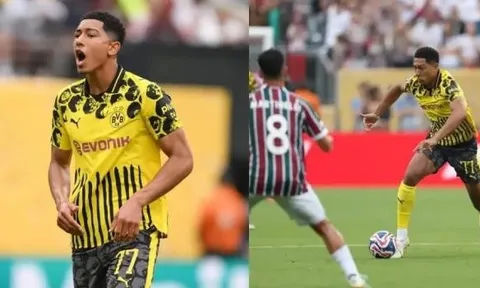 Jobe Bellingham khiến phòng thay đồ Dortmund ấn tượng sau trận ra mắt