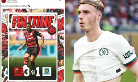 Flamengo chế giễu Chelsea sau trận thua 1-3