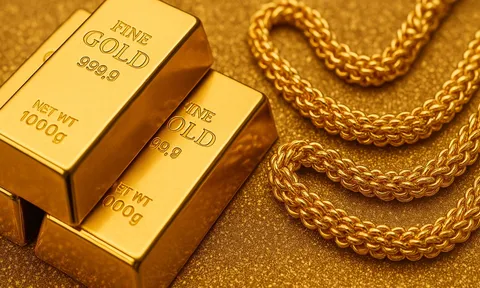 Bảng giá vàng 9999 24K 18K SJC DOJI PNJ hôm nay 21/6/2025
