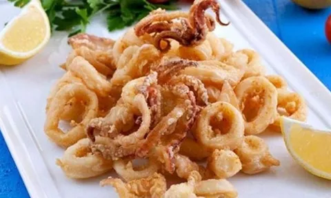 Cách làm mực chiên giòn ngon không tanh không dai