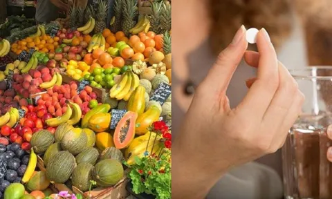 Uống thuốc cùng lúc ăn trái cây, uống nước ép, tai hại bất ngờ