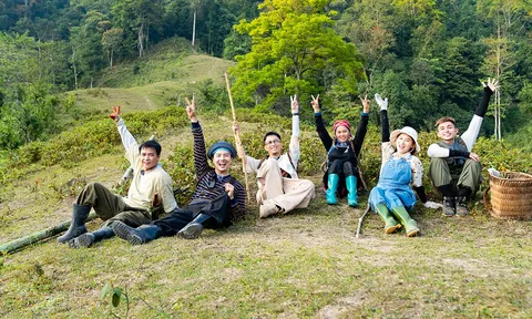 Tập 2 của "Gia Đình Haha – Những ngày trời bao la": Jun Phạm lần đầu trải nghiệm cuộc sống núi rừng Tây Bắc