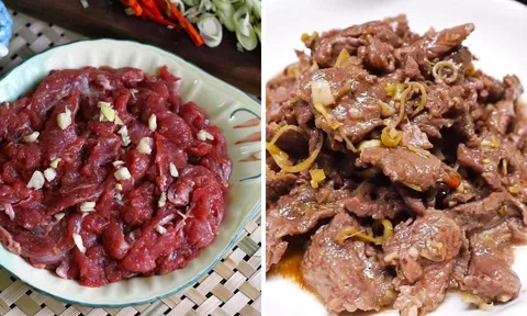 Ướp thịt bò đùng cho muối, càng nấu càng dai: Thêm gia vị này vào thịt mềm tan, đậm đà hết sạch mùi hôi