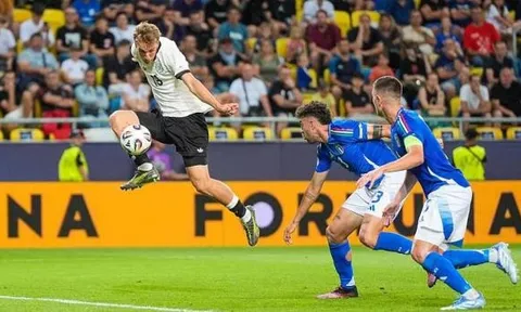 Đức vượt ải Ý vào bán kết EURO U21 sau 120 phút kịch tính