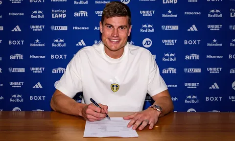 CHÍNH THỨC: Leeds United công bố thương vụ 22 triệu euro