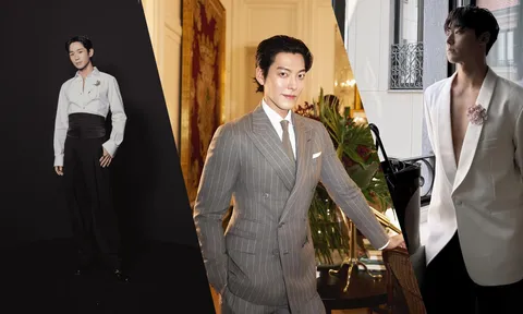 Kim Woo Bin, Jung Hae In chuẩn phong cách quý ông tại Tuần lễ thời trang nam Milan Xuân-Hè 2026