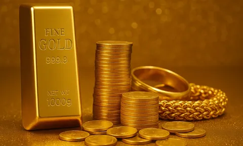 Bảng giá vàng 9999 24K 18K SJC DOJI PNJ hôm nay 26/6/2025