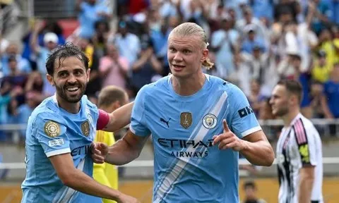Haaland chạm mốc 300 bàn, Man City toàn thắng vòng bảng Club World Cup