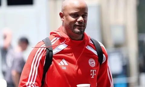 Kompany điềm tĩnh khi Bayern trễ chuyến bay do bão