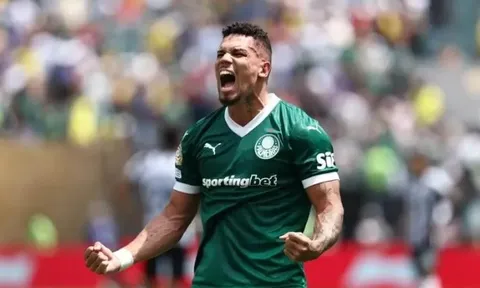 Paulinho và siêu phẩm đưa Palmeiras vào tứ kết