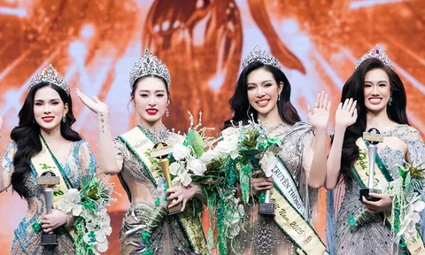 Sinh viên năm nhất đến từ Hải Phòng đăng quang Hoa hậu Trái đất Việt Nam 2025