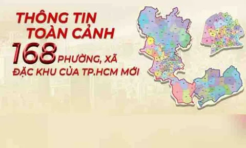 Hướng dẫn tra cứu nhanh 168 phường, xã TP.HCM sau khi sáp nhập