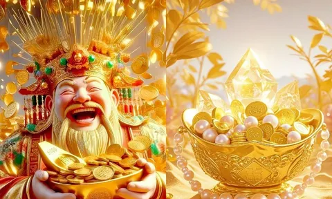 Từ đêm nay đến hết tháng 6 âm lịch: 4 tuổi Đổi Vận Giàu Sang, Thần Tài Ghé Thăm, Dát Vàng công danh