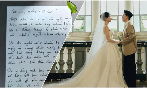 Kai Đinh viết thư tay xúc động thông báo kết hôn, tiết lộ “nửa kia” là người phụ nữ truyền cảm hứng thầm lặng
