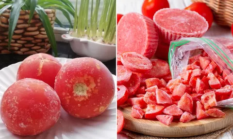 Cà chua mua về đừng cất tủ lạnh ngay, làm theo cách này, để cả năm vẫn tươi ngon