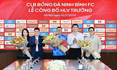 Ninh Bình công bố HLV Gerard Albadalejo và dàn trợ lý ở mùa giải mới