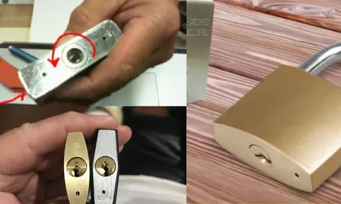 Công dụng bất ngờ của lỗ nhỏ trên ổ khóa mà nhiều người không biết, mùa mưa càng cần thiết