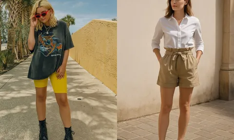 8 kiểu quần shorts hot nhất hè 2025: Mặc vào là tỏa sáng cả ngày