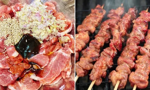 Bí quyết ướp thịt nướng đậm đà, mềm ngon hơn nhà hàng