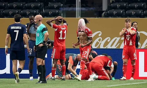 Musiala chấn thương kinh hoàng; Doue lại bùng nổ: Toàn cảnh kịch chiến PSG - Bayern Munich