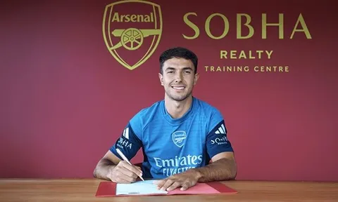 CHÍNH THỨC: Arsenal công bố tân binh Martin Zubimendi