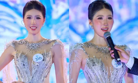 Ban tổ chức lên tiếng về màn thi ứng xử của Á hậu 1 khi ví bạch tuộc là biểu tượng phụ nữ