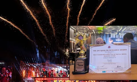 Tập đoàn YeaH1 thắng lớn tại Giải thưởng Quan hệ Công chúng Đông Nam Á 2025 với Concert "Anh Trai Vượt Ngàn Chông Gai"  