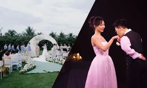 Dàn sao Việt đổ bộ đám cưới của Kai Đinh, Erik - Đức Phúc hát tình ca lãng mạn nhạc sĩ viết tặng vợ