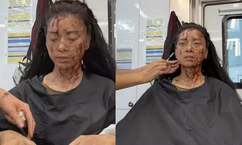 Ngô Thanh Vân gây chú ý với tạo hình “đẫm máu” trong phim Hollywood, khiến mẹ hiểu lầm đóng phim kinh dị