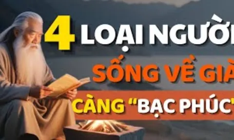4 loại người càng sống càng Cạn Phúc: Trẻ thì đau ôm hao tài, công danh lận đận, già thì nghèo khổ cô đơn